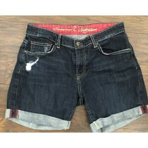 Cj By Cookie Johnson Women’s Distressed Kindness Jean Shorts sz 28